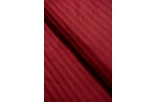 Постельное бельё страйп-сатин "Marsala stripe" код: СТ0285 полуторное