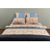 Bed linen coarse calico gold G0322 one and a half RGTF