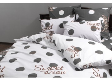 Bed linen coarse calico Gold Sweet dream code: G0178 teenage RGTF