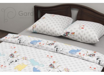 Bed linen set ranforce "Cats" code: P0158 double