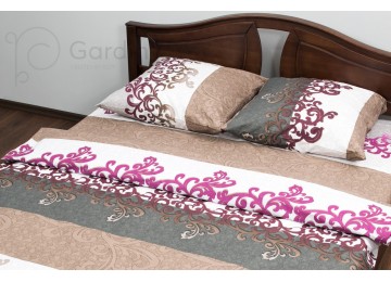 Bed linen coarse calico gold "Pink" code: G0037 teenage