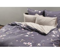 Satin bed linen "Sakura" code: SK0209 double euro