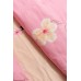 Постельное белье бязь голд 100% хлопок "flowers on pink" код: Г0206