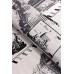 Bed linen ranforce "Red bicycle" code: P0169 one and a half