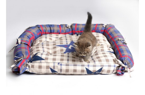 Подушка для собак и котов "КВАДРАТ" лежак RGTF