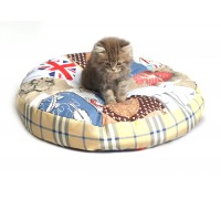 Cushion for dogs and cats "KRUG" lounger 50x7cm without side RGTF