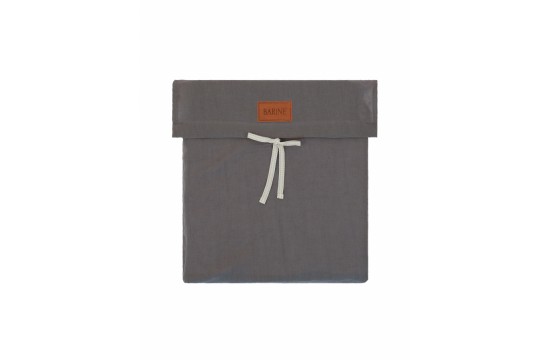 Постельное белье Barine - Serenity grey серый евро