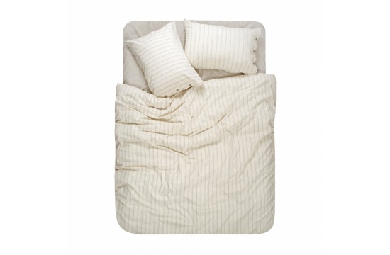 Bed linen Barine Washed cotton - Sunday beige beige family