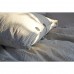 Постельное белье Barine Washed cotton - Pinstripe antrasit антрацит семейный