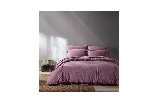 Bed linen Buldans - Burumcuk misty plum plum euro