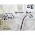Bed linen Dantela Vita satin with embroidery - Trend 200x220