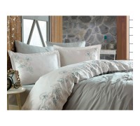 Bed linen Dantela Vita satin with embroidery - Hare Maldiv 200x220