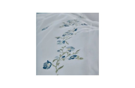 Bed linen Dantela Vita satin with embroidery - Vesna 200x220