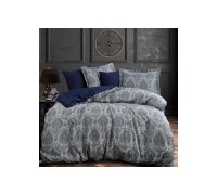 Bed linen Dantela Vita satin jacquard - Carolina lacivert blue 200x220