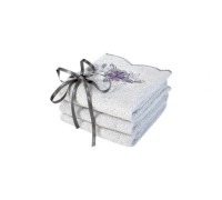 Towel set Irya - Laural a.gri light gray 30*50 (3 pcs) Turkey