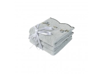 Towel set Irya - Clarina a.gri light gray 30*50 (3 pcs) Turkey