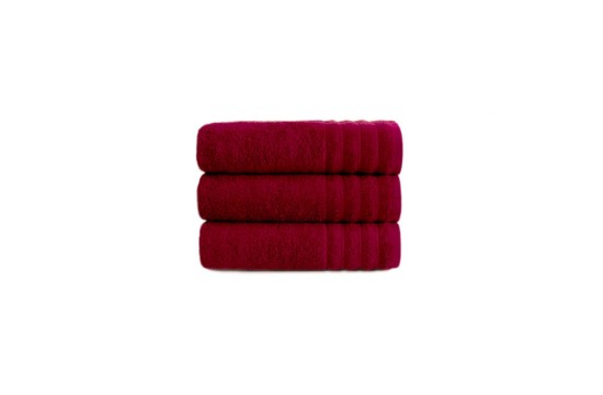 Bath towel Irya - Alexa bordo burgundy 50*100 Turkey