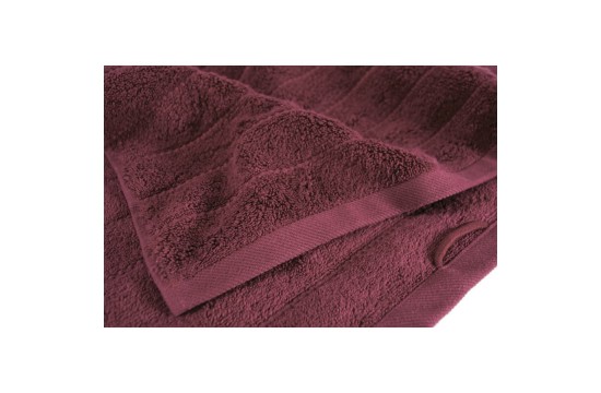 Полотенце махровое Irya - Frizz microline bordo бордовый 70*130 Турция