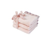Towel set Irya - Becca pembe pink 30*50 (3 pcs) Turkey