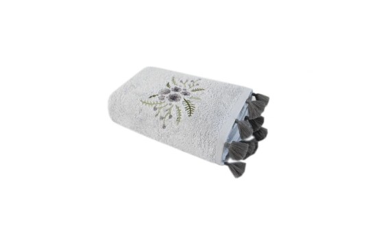 Towel set Irya - Elia a.gri light gray 30*50 (3 pcs) Turkey