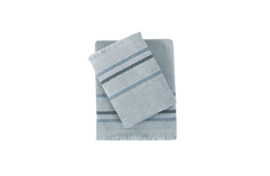 Рушник банний Irya - Integra Corewell mavi блакитний 70*140