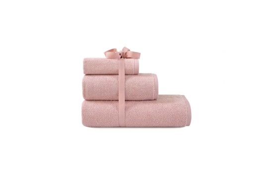 Irya towel set - Owen pembe pink 33*33+50*90+70*140 Turkey