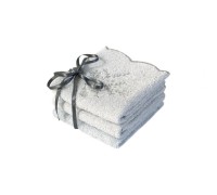 Towel set Irya - Fenix ​​a.gri light gray 30*50 (3 pcs) Turkey