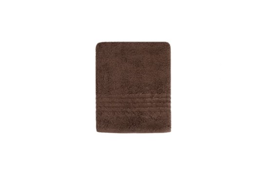 Bath towel Irya - Linear orme kahve coffee 90*150 Turkey