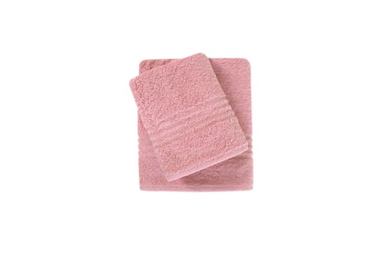 Terry towel Irya - Linear orme g.kurusu pink 30*50 Turkey