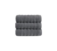 Bath towel Irya - Frizz microline antrasit anthracite 90*150 Turkey