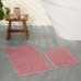 Set of rugs Karaca Home - Kelly Flower murdum plum 50*80+50*40