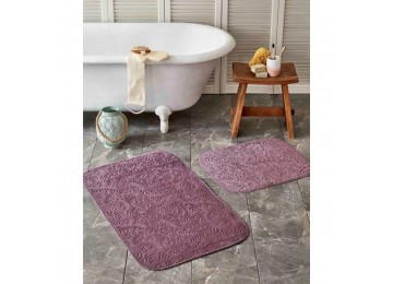 Set of rugs Karaca Home - Delora murdum purple 60*100+50*60