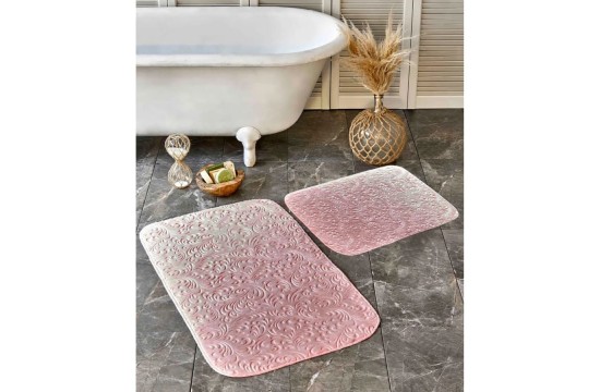 Set of rugs Karaca Home - Delora gul kurusu pink 60*100+50*60