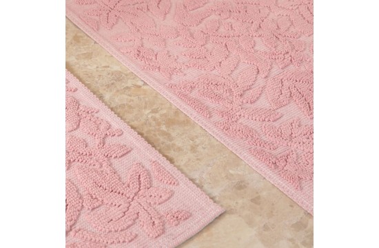 Set of rugs Karaca Home - Kelly Flower powder powder 50*80+50*40