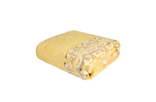 Blanket Karaca Home - Mihver hardal mustard 200*220 euro Turkey