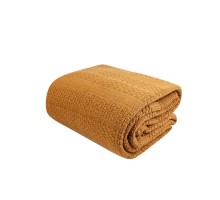 Blanket Karaca Home - Charm Bold hardal mustard 200*220 euro Turkey