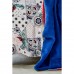 Набор постельное белье с пледом Karaca Home - Aybala bordo 2020-2 бордовый евро