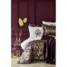 Bed linen set with bedspread + plaid Karaca Home - Morocco purple-gold golden euro(10) Turkey