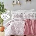 Bed linen set with a blanket Karaca Home - Care pudra powder euro