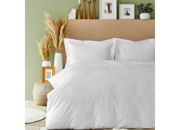 Bed linen Karaca Home ranforce - Back To Basic beyaz white one and a half