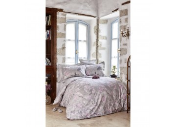 Bed linen Karaca Home ranforce - Akina gri gray one and a half