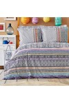 Bed linen Karaca Home ranforce - Nileso kirmizi red one and a half