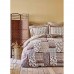Bed linen Karaca Home ranforce - Maryam bordo 2020-1 burgundy one and a half
