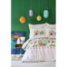 Bed linen Karaca Home ranforce - Irini fusya fuchsia euro (PVC)