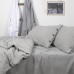 Bed linen Lotus Home Washed cotton - Daften anthracite family