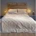 Bed linen Lotus Home Washed cotton - Daften kahve-bej euro