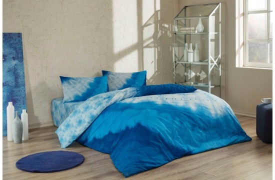 Two-bed Euro set TAC Horizon Blue Ranfors-Antibacterial