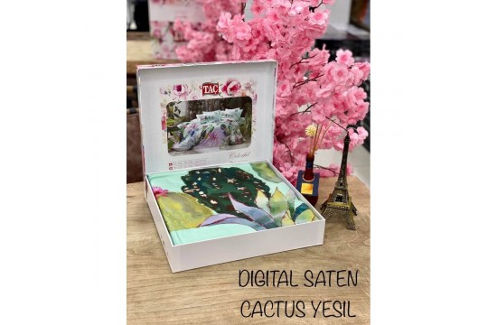 Семейный комплект TAC Cactus Сатин-Digital