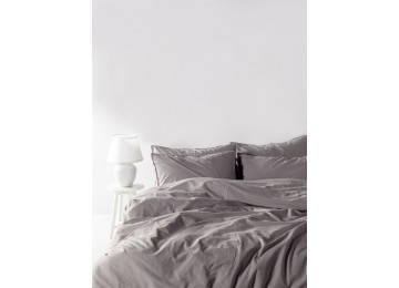 Single bed set Limasso Standart Opal Gray boiled cotton