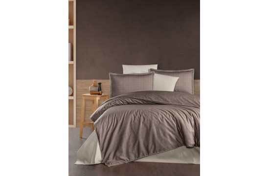 Euro bed linen La Romano Ruth Wooden Satin Premium